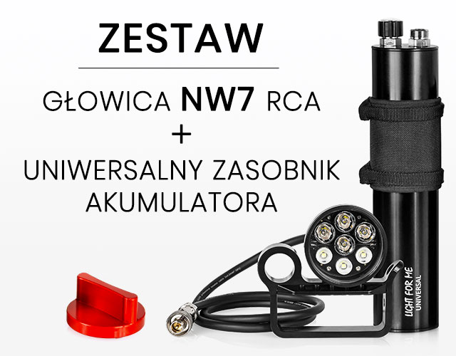 Zestaw NW7 RCA + Uniwersalny Zasobnik Akumulatora